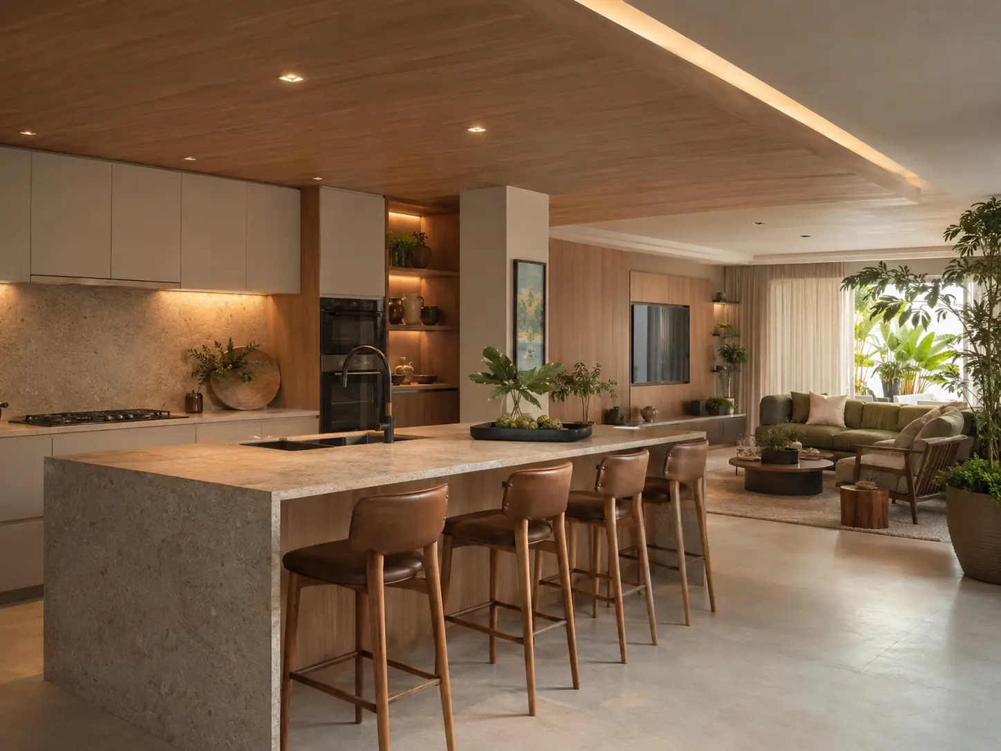 Projeto de interiores contemporâneo da NB Arquitetura